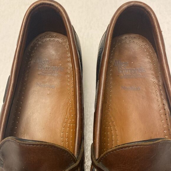 ALLEN EDMONDS Nashua Men’s Soft Thick Pebbled Leather Upper with Leather Lining. main image 5